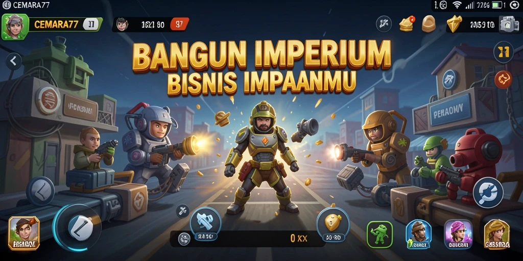 Tampilan gameplay CEMARA77 yang menarik dan interaktif.