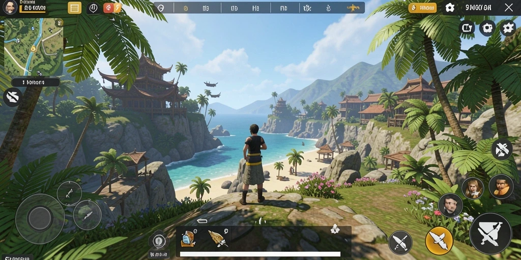 Tampilan menarik dan menakjubkan dari gameplay Open World FW66.