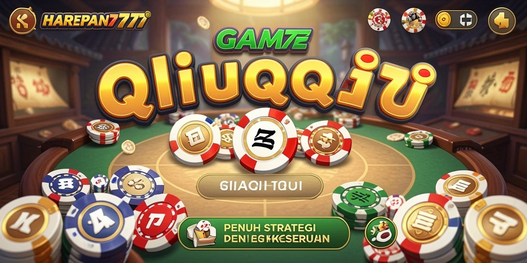 Tampilan gameplay QiuQiu yang seru dan kompetitif di HARAPAN777.
