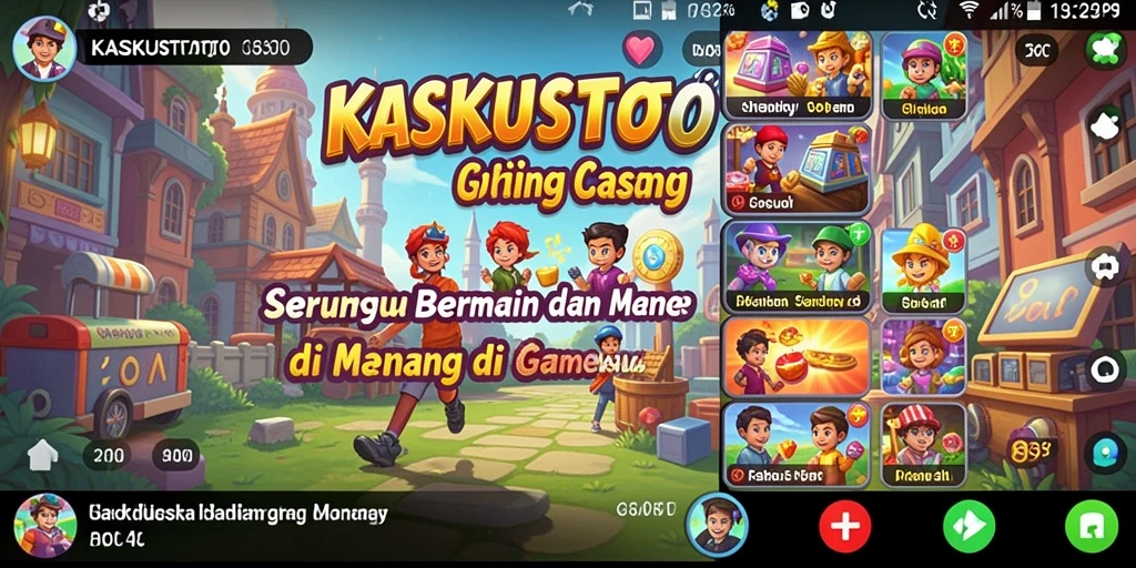 Tampilan gameplay seru dan menantang di KASKUSTOTO.
