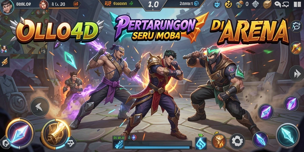 Gameplay seru dengan pertarungan strategis di <strong>OLLO4D</strong>.
