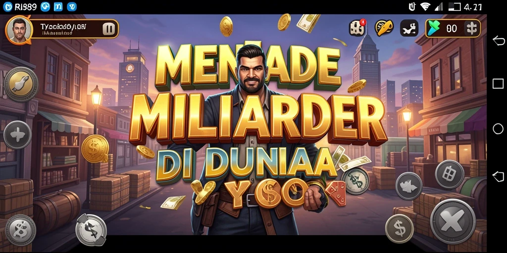 Gameplay Tycoon yang memukau dan menantang.
