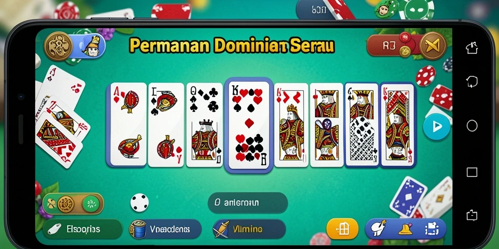 Gameplay domino seru di RR89 dengan desain menarik.